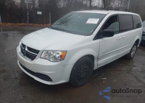 2017 Dodge Grand Caravan Se from USA, damaged, VIN 2C4RDGBG4HR558692